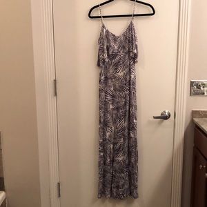 Tart collection deep v back maxi dress